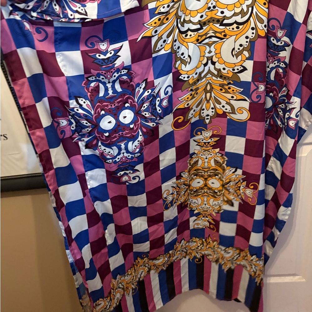 Lavish Multicolor Patterned Kaftan - image 2